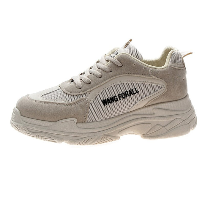White Platform Sneakers